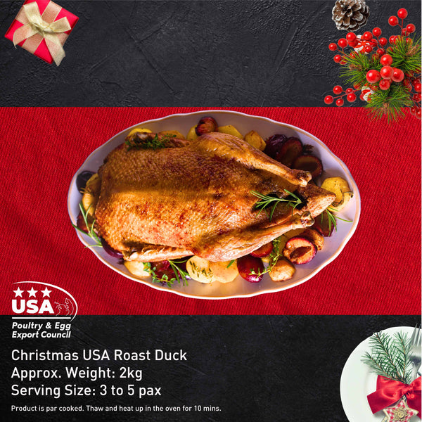 [Christmas Ala-carte] Christmas Roast U.S. Duck | 2kg