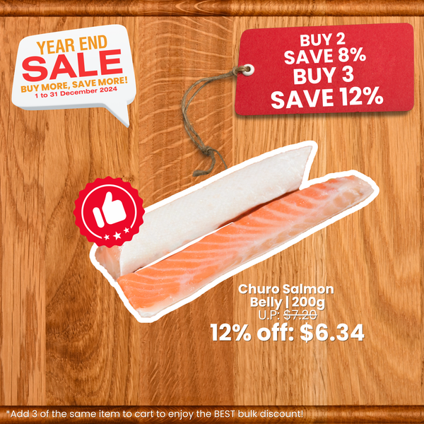 Churo Salmon Belly, 200g