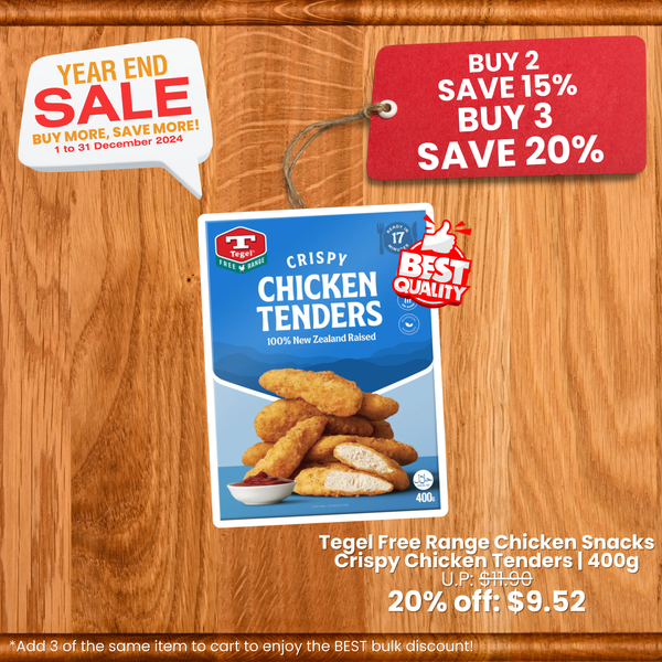 Tegel Free Range Crispy Chicken Tenders 400g