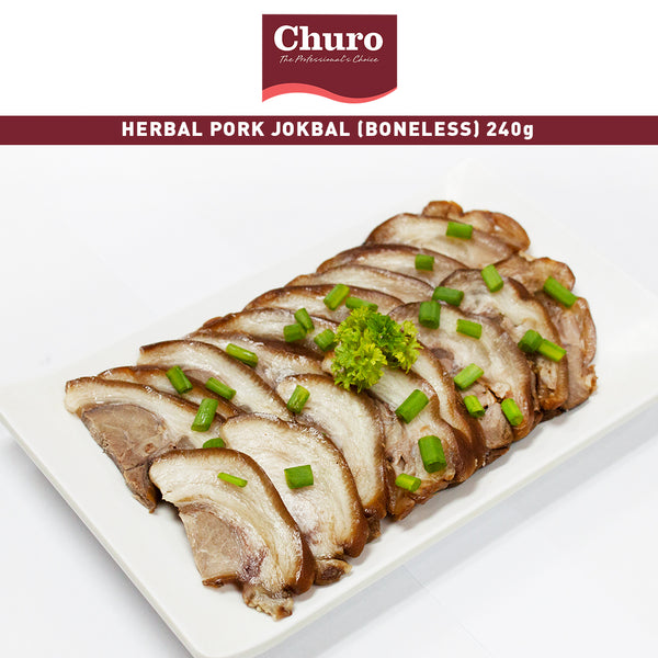 Churo Herbal Pork Jokbal Boneless, 240g