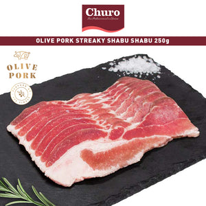 olive pork streaky shabu shabu 