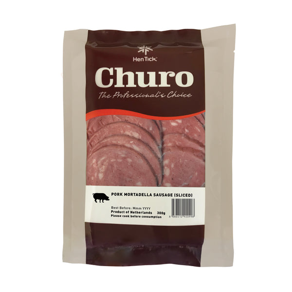Churo Sliced Pork Mortadella, 300g