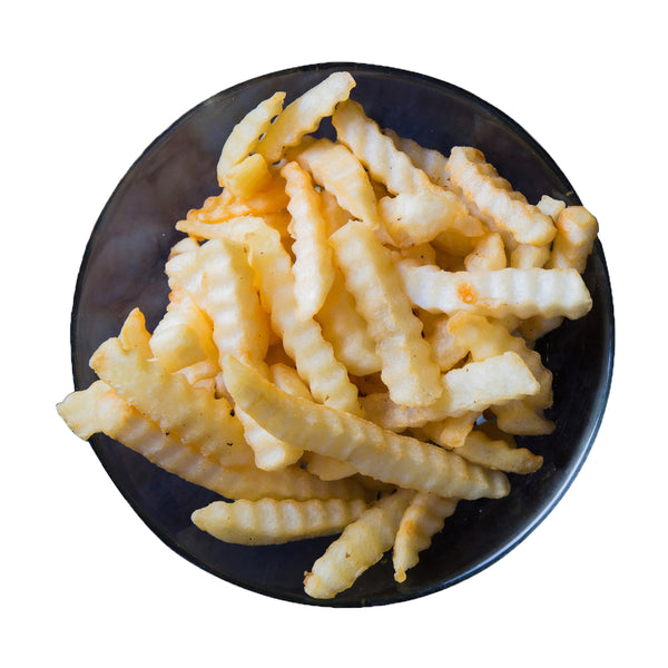 crinkle french fries