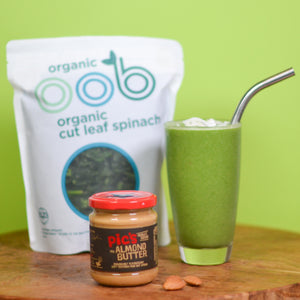 OOB Organic Cut Leaf Spinach, 400 G