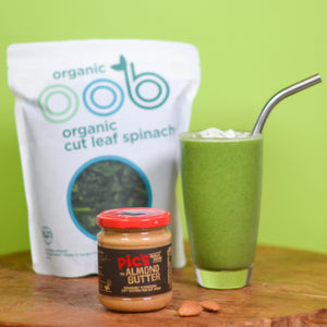 OOB Organic Cut Leaf Spinach, 400 G