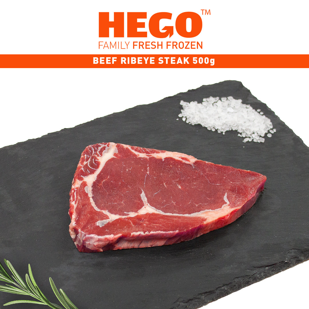 Hego | Beef Ribeye Steak | 500g – Hen Tick Foods