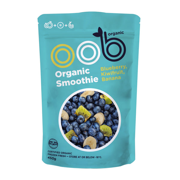 OOB Organic Blueberry Smoothie Mix, 450g