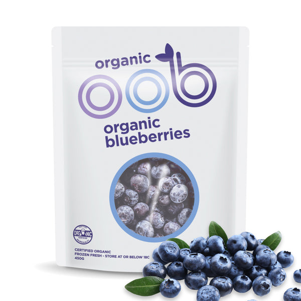 OOB Organic Blueberries, 450g