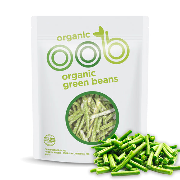 OOB Organic Green Beans, 400g